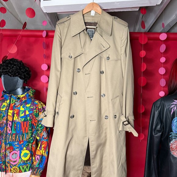 Vintage Authentic Christian Dior Monsieur Trench Coat – 1980s - Picture 6 of 12